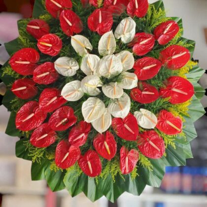 Corona de Anthurium